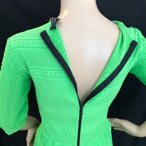 Rag & Bone Runway Neon Green Dress Ready To Wear Spring Summer 2013 New York - Picture 12 of 15